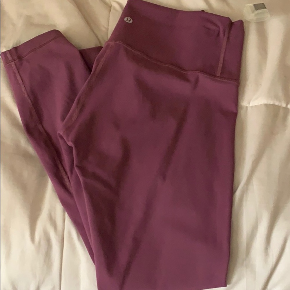 Lululemon Wunder Under Pink